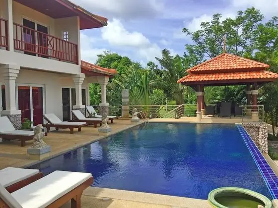 Villa (2 Pools & Seaview! Villa Serena 6BR, )