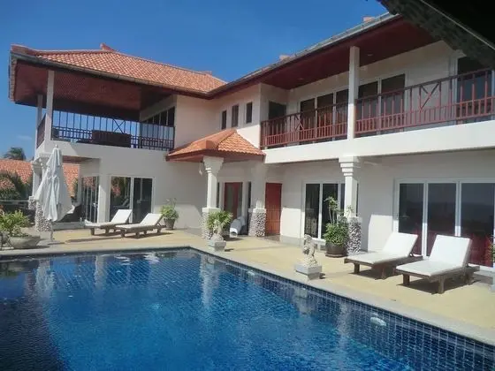 Villa (2 Pools & Seaview! Villa Serena 6BR, )
