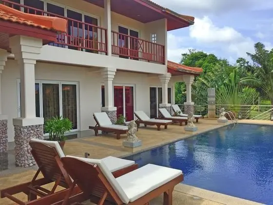 Villa (2 Pools & Seaview! Villa Serena 6BR, )
