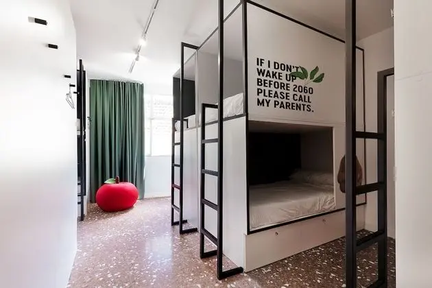 Ortak Ranzalı Oda, Karma Ranzalı Oda, Ortak Banyo (1 Bed in 8-Bed Dorm)