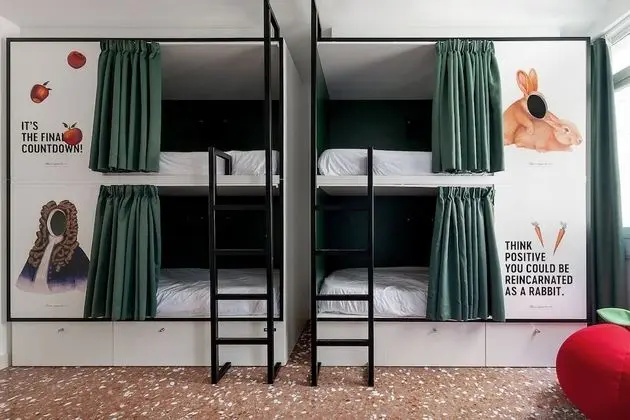 Ortak Ranzalı Oda, Karma Ranzalı Oda, Özel Banyo (1 Bed in 4-Bed Dorm)