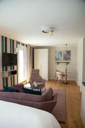 Luxury Stüdyo Süit, 1 Büyük (Queen) Boy Yatak, Sigara İçilmez, Küçük Mutfak