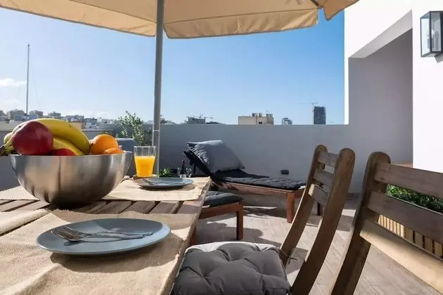 Superior Stüdyo Süit, Teras, Şehir Manzaralı