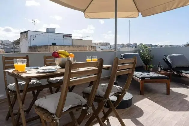 Superior Stüdyo Süit, Teras, Şehir Manzaralı