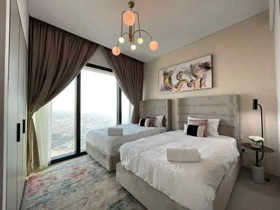 Luxury Apart Daire, 2 Banyolu, Şehir Manzaralı