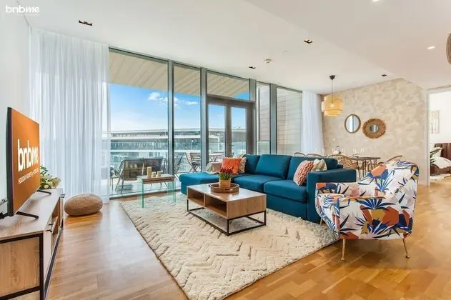 Deluxe Apart Daire, 2 Yatak Odası, 2 Banyolu, Deniz Manzaralı
