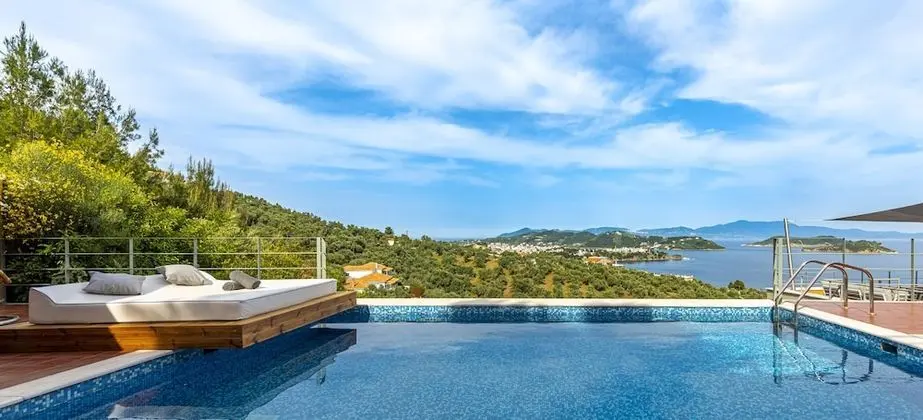 Villa, 2 Yatak Odası, Sigara İçilebilir, Şömine