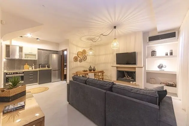 Villa, 2 Yatak Odası, Sigara İçilebilir, Şömine