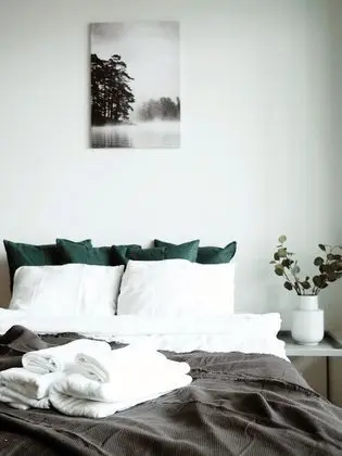 Superior Apart Daire, 1 Yatak Odası, Sauna, Göl Manzaralı