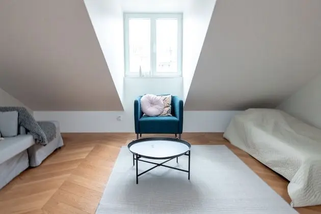 Luxury Çatı Katı (Loft), 1 Büyük (Queen) Boy Yatak ve Çekyat, Şehir Manzaralı, Executive Katı