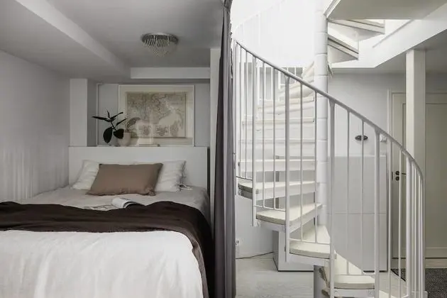 Deluxe Apart Daire, 1 Yatak Odası, Sauna, Avlu Manzaralı