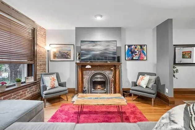 Sıra Ev, Birden Çok Yatak, Avlu Manzaralı (5 Star Cap Hill 3Br Patio Garage & Wa)