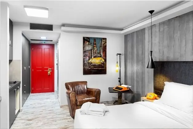 Deluxe Tek Büyük Yataklı Oda, Şehir Manzaralı