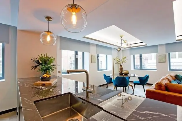 Deluxe Apart Daire, 2 Yatak Odası, Sigara İçilmez