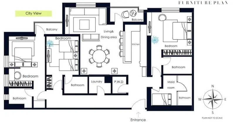 Deluxe Apart Daire