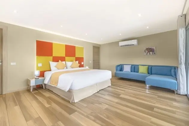 Premium Villa, 2 Yatak Odası, Havuz Manzaralı, Plaj Kenarı