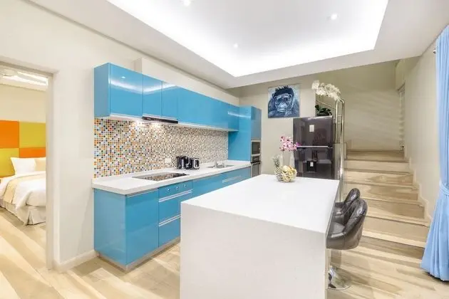 Premium Villa, 3 Yatak Odası, Havuz Manzaralı, Plaj Kenarı