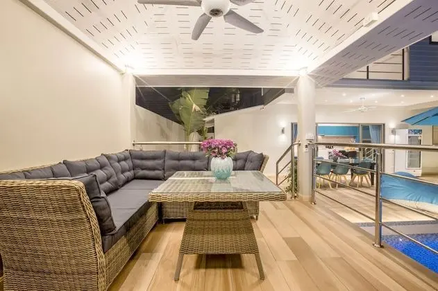 Premium Villa, 3 Yatak Odası, Havuz Manzaralı, Plaj Kenarı