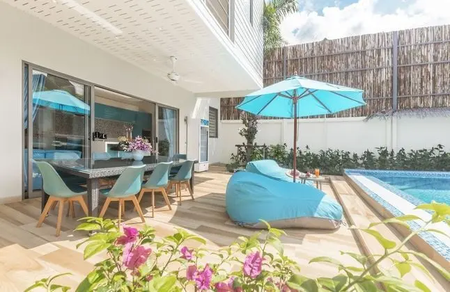 Premium Villa, 3 Yatak Odası, Havuz Manzaralı, Plaj Kenarı