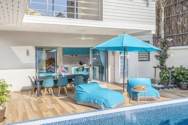 Premium Villa, 4 Yatak Odası, Havuz Manzaralı, Plaj Kenarı