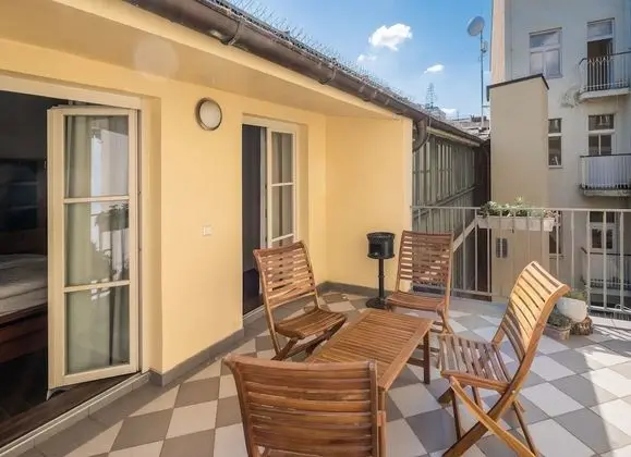 Apart Daire, 1 Yatak Odası, Teras