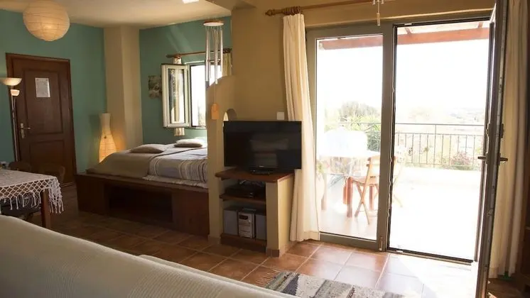 Stüdyo, 1 Yatak Odası, Teras, Deniz Manzaralı (Aqua)