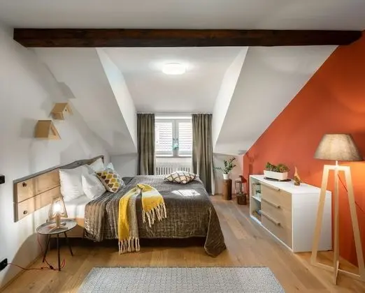 Two Bedroom Apartment Attic Leaf
