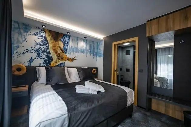 Design Tek Büyük veya İki Ayrı Yataklı Oda