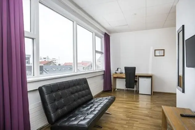 Junior Süit, 1 Büyük (Queen) Boy Yatak, Şehir Manzaralı