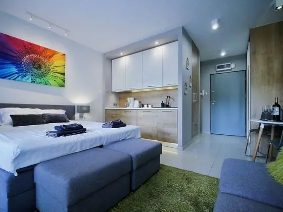 Comfort Studio, 1 Queen Bed with Sofa bed, Balcony