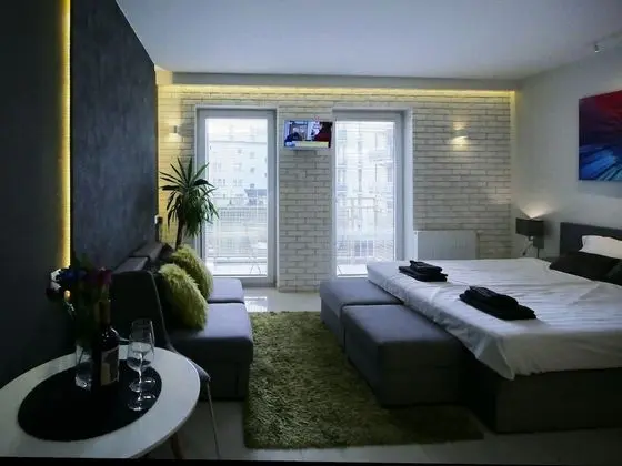 Comfort Studio, 1 Queen Bed with Sofa bed, Balcony