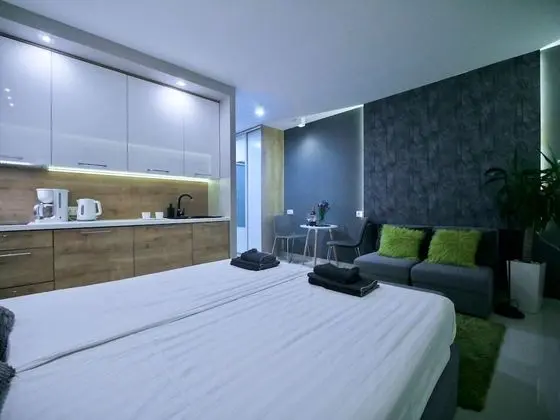 Comfort Studio, 1 Queen Bed with Sofa bed, Balcony
