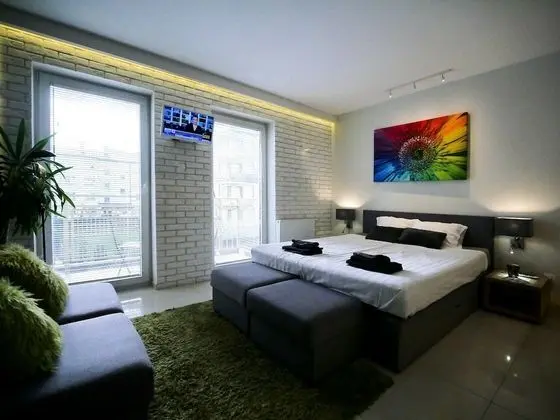 Comfort Studio, 1 Queen Bed with Sofa bed, Balcony