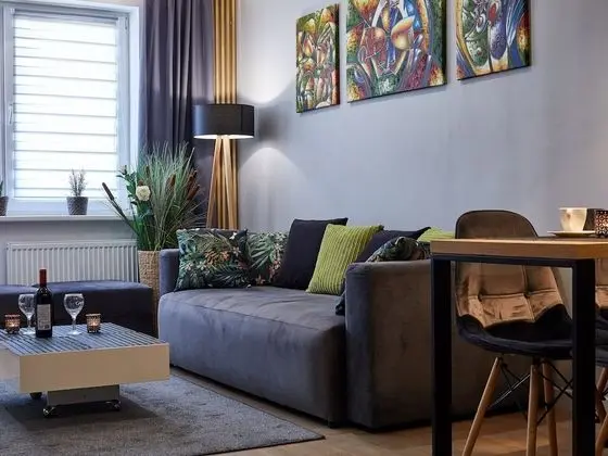 Comfort Apart Daire, 1 Yatak Odası, Balkon