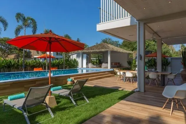Luxury Villa, 4 Yatak Odası, Kısmi Deniz Manzarası, Plaj Kenarı