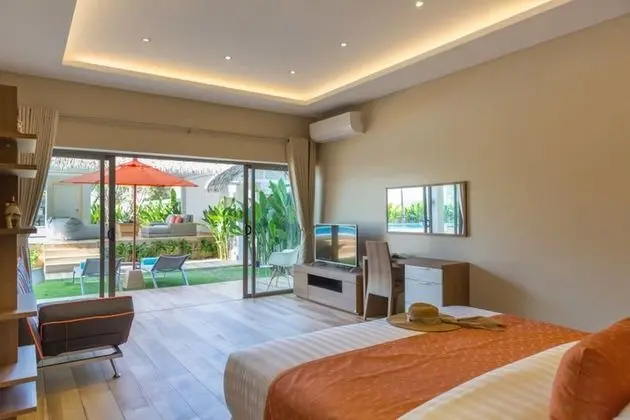 Luxury Villa, 4 Yatak Odası, Kısmi Deniz Manzarası, Plaj Kenarı