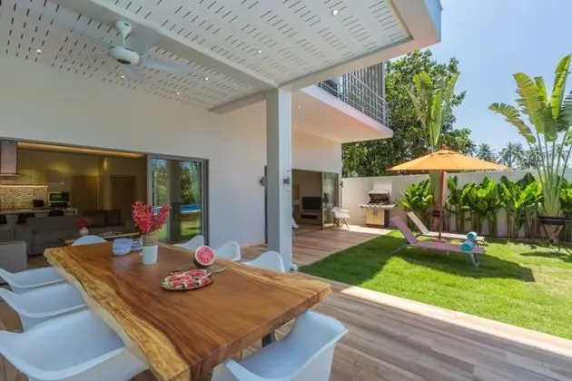 Luxury Villa, 4 Yatak Odası, Kısmi Deniz Manzarası, Plaj Kenarı
