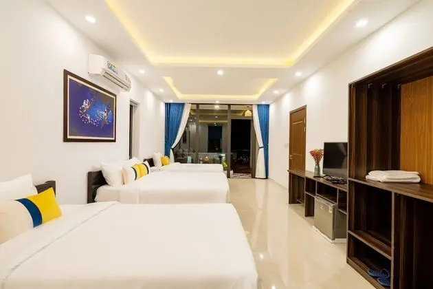 Deluxe Dört Kişilik Oda, Balkon