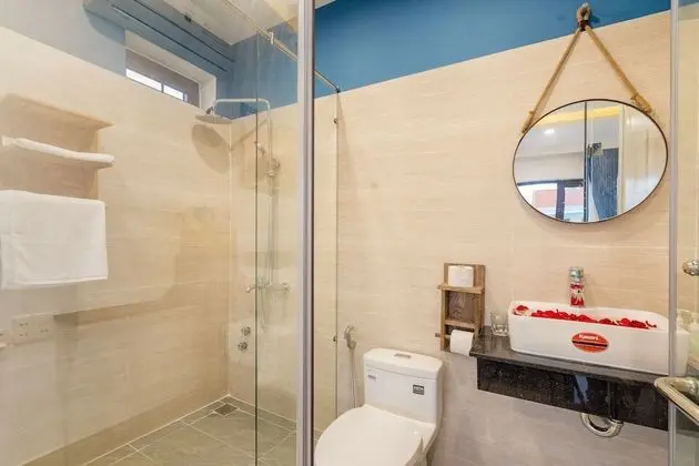Deluxe Dört Kişilik Oda, Balkon