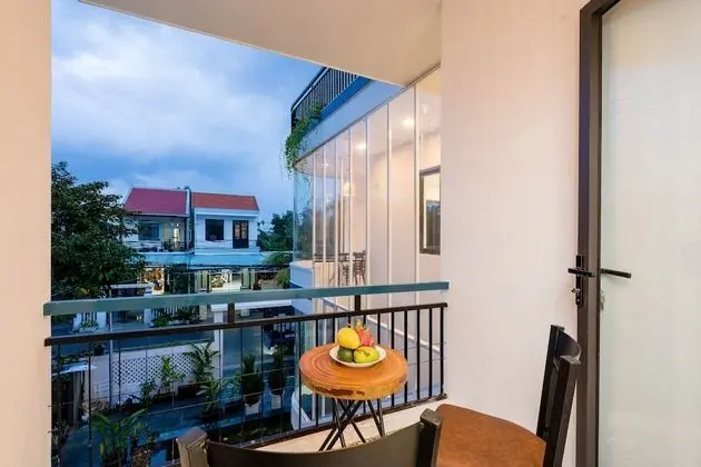 Deluxe Dört Kişilik Oda, Balkon