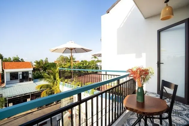 Deluxe Dört Kişilik Oda, Balkon