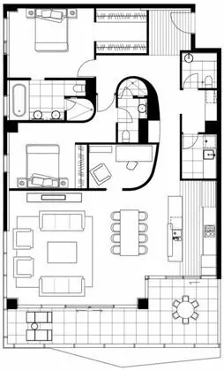 Premium Apart Daire, Deniz Manzaralı