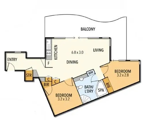 Executive Apart Daire, 2 Yatak Odası, Balkon, Kısmi Deniz Manzarası