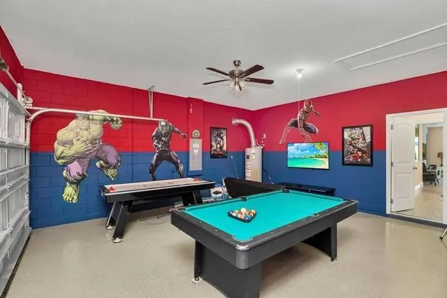 Villa (5132OA 5 bed with games room and spa )