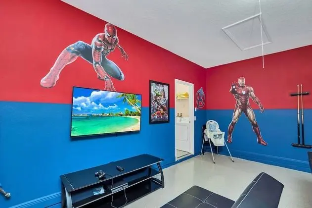 Villa (5132OA 5 bed with games room and spa )