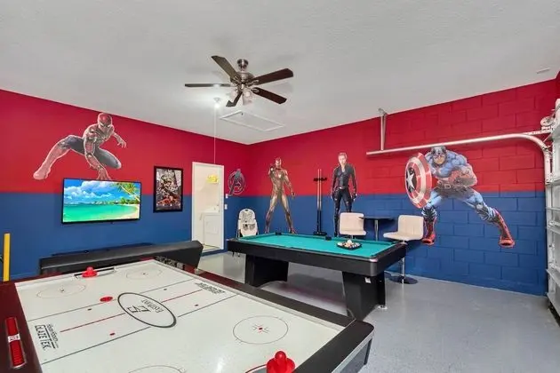 Villa (5132OA 5 bed with games room and spa )