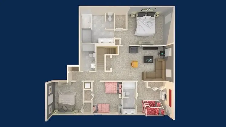 Deluxe Ev, 6 Yatak Odası