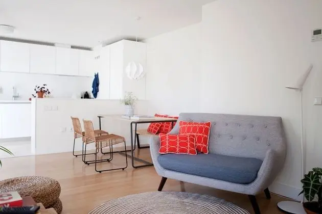 Apartamento, 2 habitaciones, 1 baño