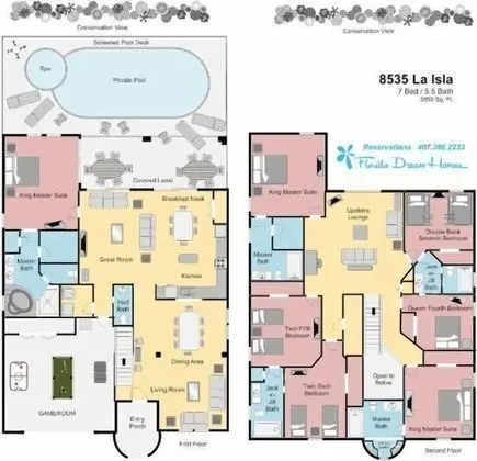 Ev (7 Bedrooms in Large Private Vacation )
