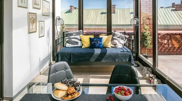 Gallery Çatı Katı Süiti (Penthouse), 1 Büyük (Queen) Boy Yatak ve Çekyat, Şehir Manzaralı